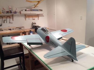 Mitsubishi A6M5 Zero-2
By Lindsay Pucholt.
