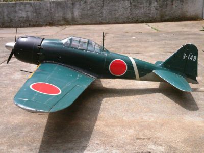 Mitsubishi A6M5 Zero
By André Luiz Costa.
