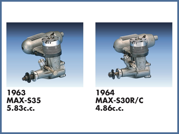 O.S Max-S-35 and S-30RC