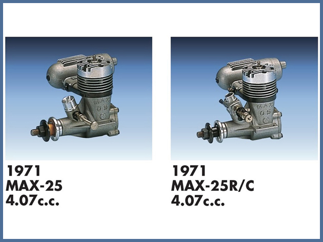 O.S Max .25STD & RC - 2